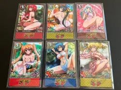 High School DXD Hot Springs #3 - 6 cards - READ DESCRIPTION - Goddess Story -NEW - Image 1