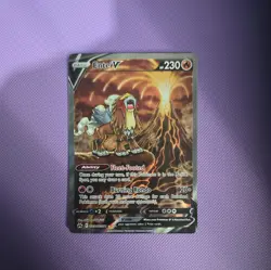 Pokemon TCG Card Entei V GG36/GG70 Crown Zenith - Image 1
