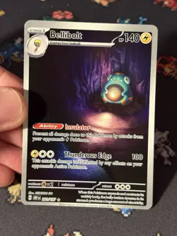 Pokemon Cards Bellibolt 201/197 Illustration Rare Obsidian Flames - (NM) - Image 2