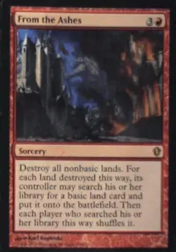 From the Ashes - Commander 2013: #108, Magic: The Gathering Lp R173 - Image 1