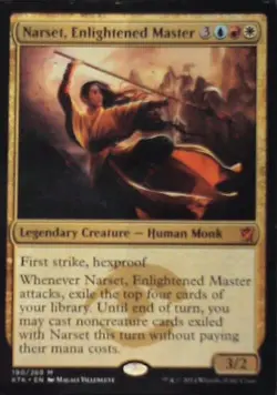 Narset, Enlightened Master - Khans of Tarkir: #190, Magic: The Gathering Lp R173 - Image 1
