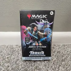 Magic The Gathering Dragonstorm Commander Deck Jeskai Striker MTG Sealed - Image 1