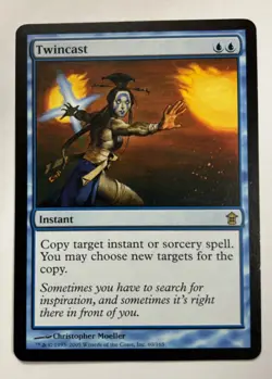 1 X Twincast Saviors of Kamigawa NM MTG Magic - Image 1
