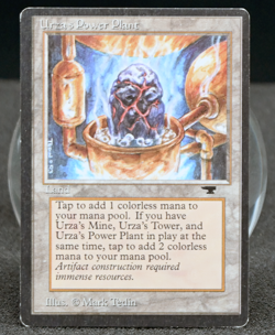 ⚙ Urza's Power Plant (Rock) | Antiquities | LP | Vintage MTG Land ⚙ - Image 1