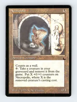 Necropolis - The Dark - Light Play - Magic The Gathering MTG - Image 1