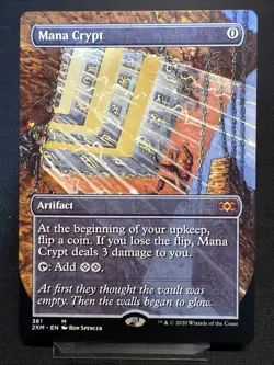 Mana Crypt (Borderless) Double Masters Regular English - Image 1