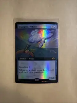MTG Dreamtide Whale MH3 0450 R NM Extended Art FOIL - Image 1