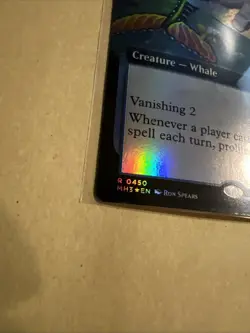 MTG Dreamtide Whale MH3 0450 R NM Extended Art FOIL - Image 3