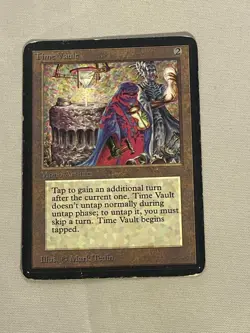 MTG Time Vault Alpha Magic the Gathering - Image 1