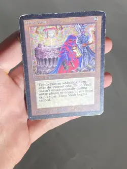 MTG Time Vault Alpha Magic the Gathering - Image 2