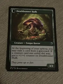 FOIL DEATHBONNET SPROUT Innistrad: Midnight Hunt MID Magic MTG S4003* - Image 2