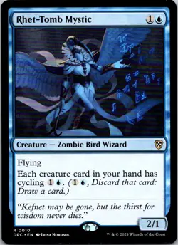 Magic the Gathering Rhet-Tomb Mystic Aetherdrift Commander MTG Free Shipping! - Image 1