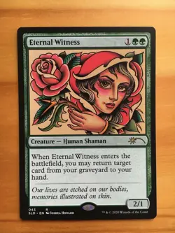 Mtg Secret Lair Eternal Witness NM - Image 1