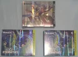 3x Magic The Gathering 1 Final Fantasy 2 Edge of Eternities Omega Box Sealed Lot - Image 1