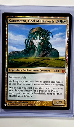MTG Magic the Gathering The List Born of the Gods #148 Karametra God of Harvests - Image 1