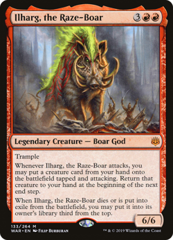 Ilharg, the Raze-Boar War of the Spark Near Mint - Image 1