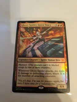 Ghost-Spider, Gwen Stacy FOIL MTG SPE Nm/M - Image 1