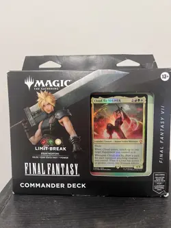 Magic: The Gathering Final Fantasy VII Commander Deck - Cloud Limit Break - Image 1