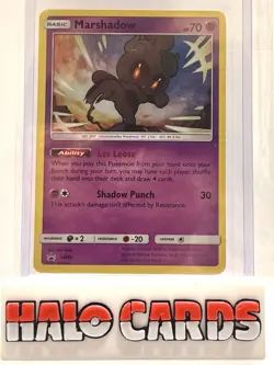 PACK FRESH Marshadow SM85 Sun & Moon Holo Black Star Promo Pokemon TCG MINT Q - Image 1