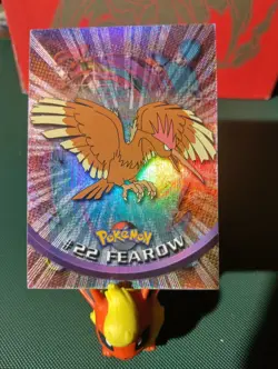 Pokemon Card Fearow #22 TOPPS Series 1-Black Label!! Holo!! LP/NM!! - Image 1