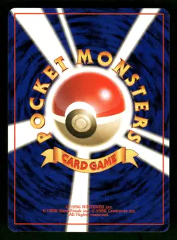 1997 Light Played Pokemon Dark Wartortle No. 008 Team Rocket Japanese - Image 2