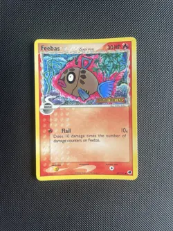 Pokemon FEEBAS 49/101 (Stamped Reverse Holo) Dragon Frontiers - NM/Near Mint - Image 1