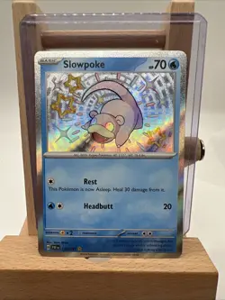 Slowpoke 116/091 Pokemon TCG SV Paldean Fates Baby Shiny Rare NEAR MINT NM - Image 1