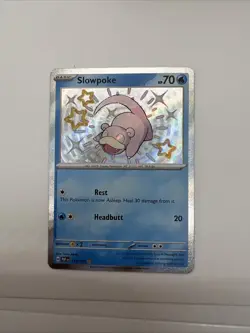 Slowpoke 116/091 Pokemon TCG SV Paldean Fates Baby Shiny Rare NEAR MINT NM - Image 3