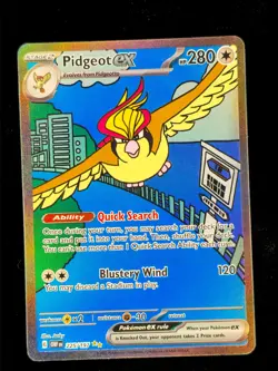 Pidgeot ex 225/197 Pokemon Obsidian Flames (OBF) 2023 NM 🔥🔥🔥 - Image 1