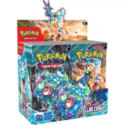 Stellar Crown Booster Box of 36 Packs Scarlet & Violet SV7 SCR Pokemon TCG 2024 - Image 1