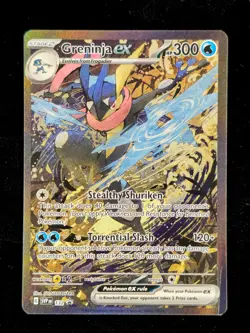 Greninja ex 132 Pokemon Scarlet Violet Promo 2024 NM 🔥🔥🔥 - Image 1