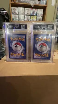 2002 POKEMON BLACK STAR PROMO POKEMON CENTER HO-OH & RAPIDASH PSA 10 SEQUENTIAL - Image 2