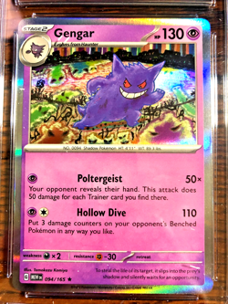 Gengar Holo Rare #094 - CGC GEM MINT 10 - 2023 Scarlet & Violet 151 - Pokemon - Image 2