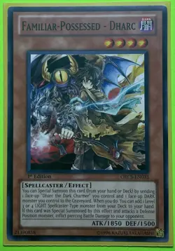 ORCS-EN033 Familiar-Possessed - Dharc Common 1st Edition LP Yugioh Card - Image 1