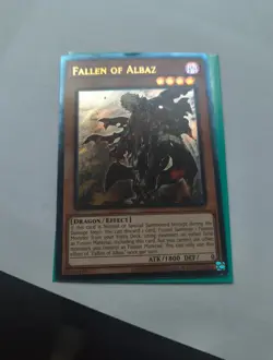 Yugioh! Fallen of Albaz - OP19-EN001 - Ultimate Rare - Unlimited Near Mint, Engl - Image 1
