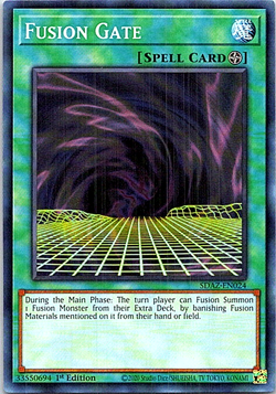 Fusion Gate SDAZ-EN024 Yu-Gi-Oh! Light Play 1st Edition - Image 1