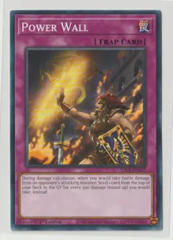 2021 Cyber Strike Structure Deck Power Wall #SDCS-EN037 Common - Image 1