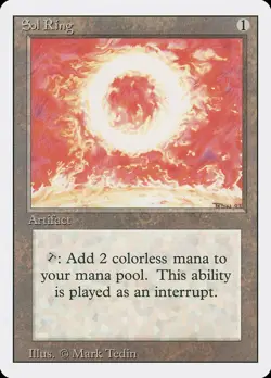Sol Ring Revised NM Artifact Uncommon MAGIC THE GATHERING MTG CARD ABUGames - Image 1