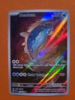 Pokemon Dondozo TCG Holo Card 207/198 SV01 Scarlet & Violet Base Set - Image 1