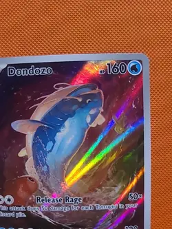 Pokemon Dondozo TCG Holo Card 207/198 SV01 Scarlet & Violet Base Set - Image 3