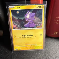 Toxel SVP119 Promo Holo Scarlet and Violet Pokemon Card - Image 1