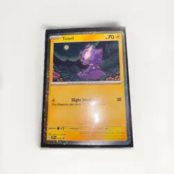 Toxel SVP119 Promo Holo Scarlet and Violet Pokemon Card - Image 3