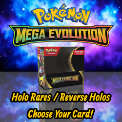 Pokemon TCG Mega Evolution Reverse Holo & Rare Holo Cards - Choose Your Card - Image 1
