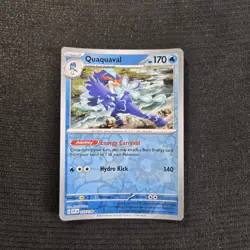 Pokemon TCG Scarlet & Violet Base Set Quaquaval Reverse Holo Card 54/198 - Image 1