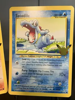 Pokemon First Partner Pack Johto JUMBO Card Set Cyndaquil Chikorita Totodile - Image 4