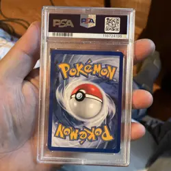 Pokemon 2001 Game Movie Reverse Holo Card Entie Movie Promo Psa 8 - Image 2