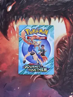 Journey Together Pokemon Build & Battle Prerelease Kit Zacian Trainer Tip Card ✨ - Image 1