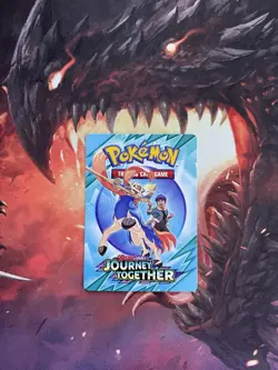 Journey Together Pokemon Build & Battle Prerelease Kit Zacian Trainer Tip Card ✨ - Image 2