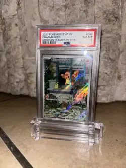 Charmander 044 Pokemon Center Exclusive Promo Card PSA 8 NM-MT - Image 1