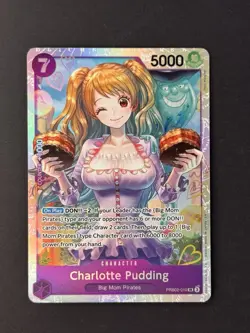 Charlotte Pudding PRB02-010 SR ONE PIECE Card The Best 2 - ONE PIECE ENGLISH - Image 1